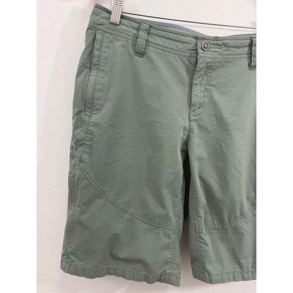 KÜHL Spire Shorts Women’s Olive Green Hiking Outdoor Cargo Pockets Size 12 - Picture 3 of 11